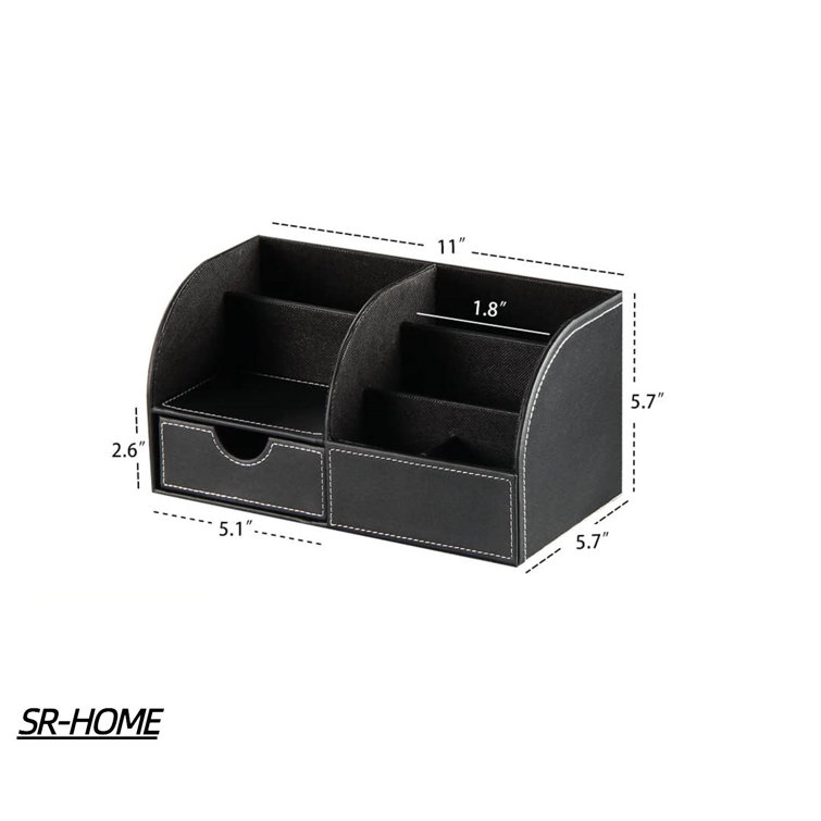 SRHOME Desk Organizer with Drawer Wayfair